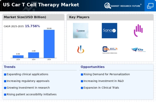 US CAR T Cell Therapy Market Infographic