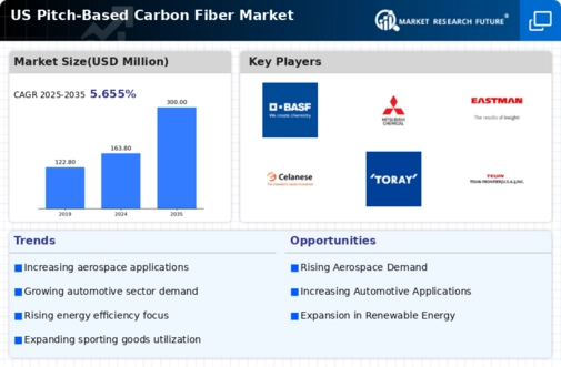 US Pitch Based Carbon Fiber Market Infographic