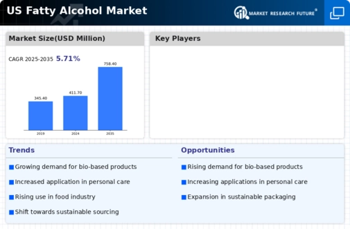 US Fatty Alcohol Market Infographic
