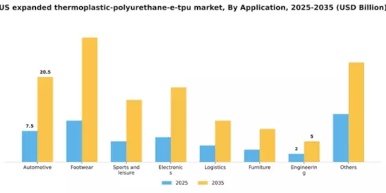 US Expanded Thermoplastic Polyurethane (E-TPU) Market Segment Image 0