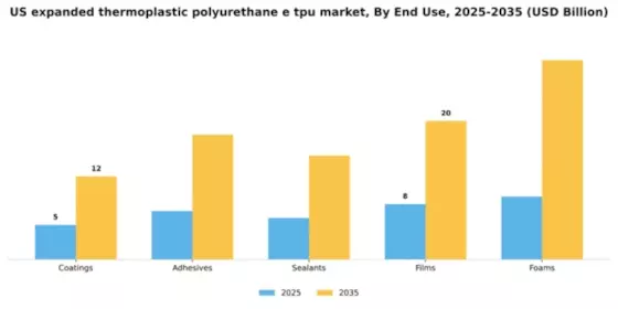 US Expanded Thermoplastic Polyurethane (E-TPU) Market Segment Image 1