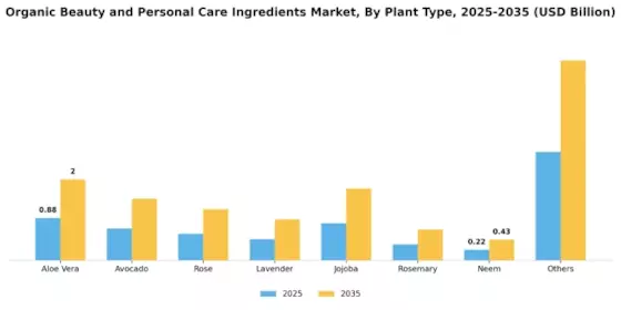 Organic Beauty & Personal Care Ingredients Market Segment Image 0