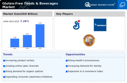 Gluten Free Foods Beverages Market Infographic