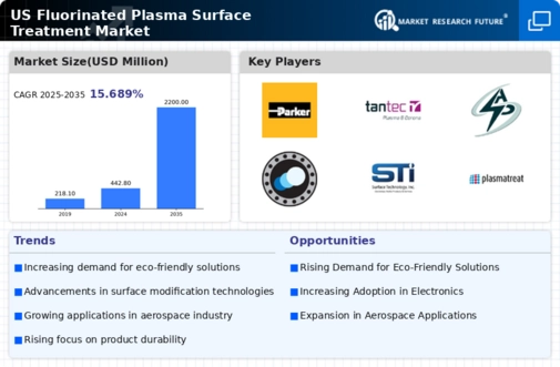 US Fluorinated Plasma Surface Treatment Market Infographic