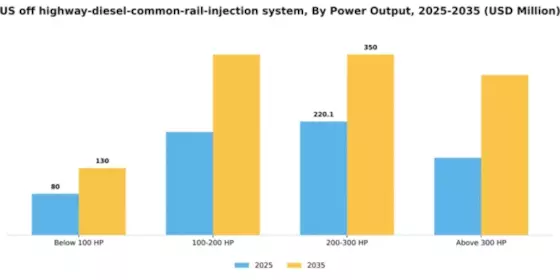 US Off Highway Diesel Common Rail Injection System Market Segment Image 3