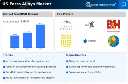 US Ferro Alloys Market Infographic