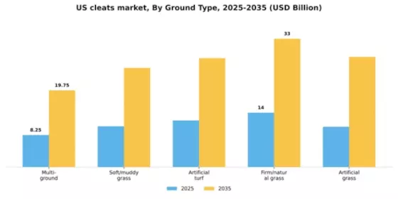 US Cleats Market Segment Image 1