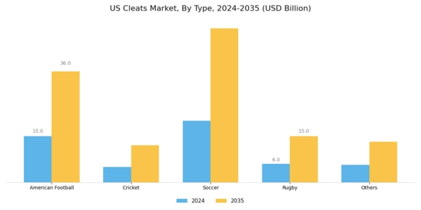 US Cleats Market Segment Image 0