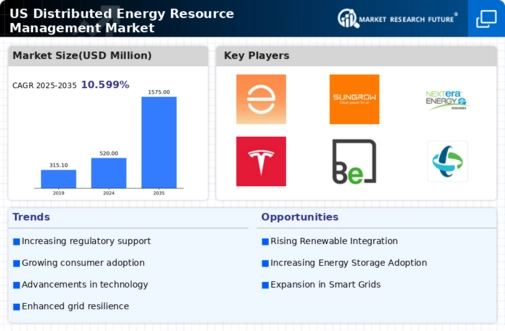 US Distributed Energy Resource Management System Market Infographic