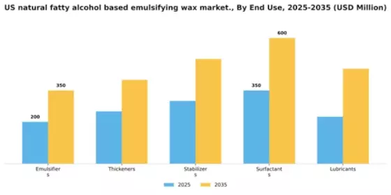 US Natural Fatty Alcohol Based Emulsifying Wax Market Segment Image 1