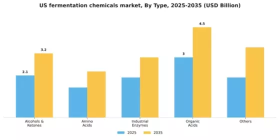 US Fermentation Chemicals Market Segment Image 1