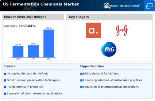 US Fermentation Chemicals Market Infographic
