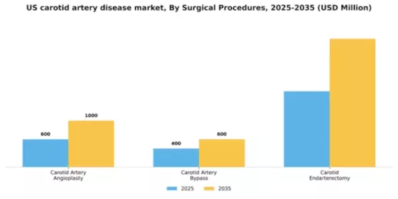 US Carotid Artery Disease Market Segment Image 3