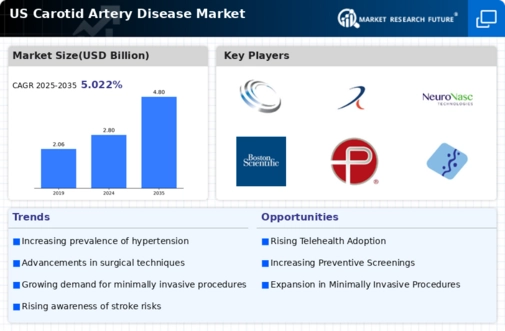 US Carotid Artery Disease Market Infographic