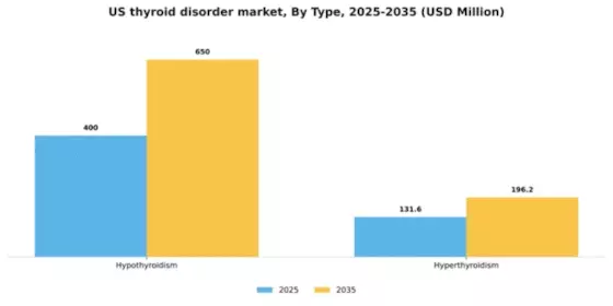 US Thyroid Disorder Market Segment Image 3