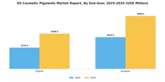 US Cosmetic Pigments Market Segment Image 2