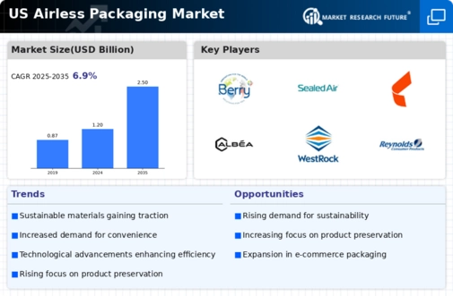 US Airless Packaging Market Infographic