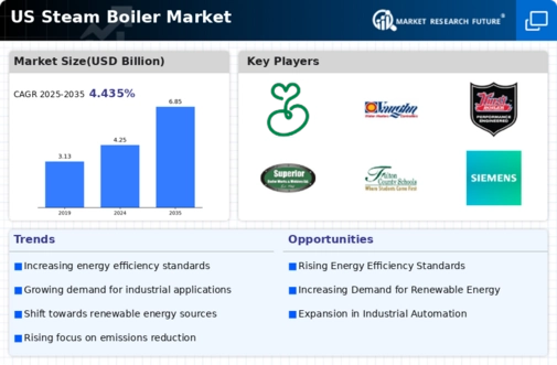 US Steam Boiler Market Infographic