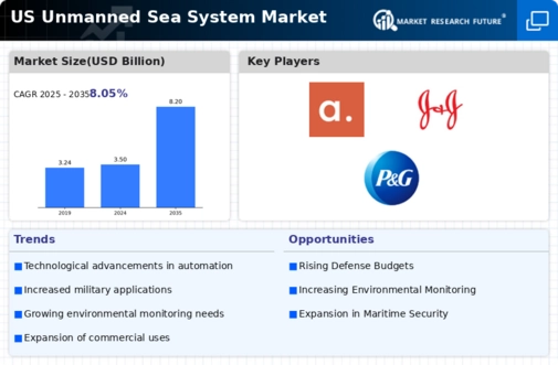 US Unmanned Sea System Market Infographic