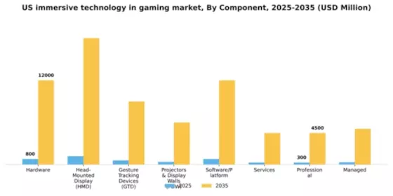 US Immersive Technology in Gaming Industry Market Segment Image 1