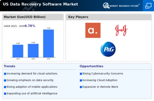 US Data Recovery Software Market Infographic