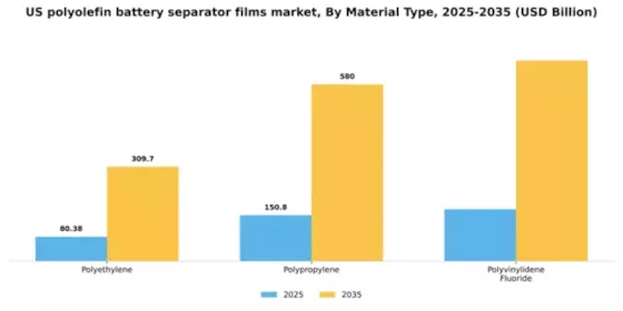 US Polyolefin Battery Separator Films Market Segment Image 2