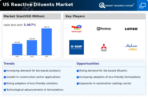 US Reactive Diluents Market Infographic