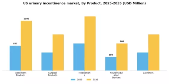 US Urinary incontinence Market Segment Image 2