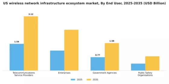 US Wireless Network Infrastructure Ecosystem Market Segment Image 1