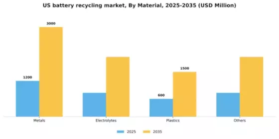 US Battery Recycling Market Segment Image 1