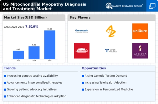 US Mitochondrial Myopathy Diagnosis & Treatment Market Infographic