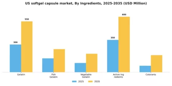 US Softgel Capsule Market Segment Image 3