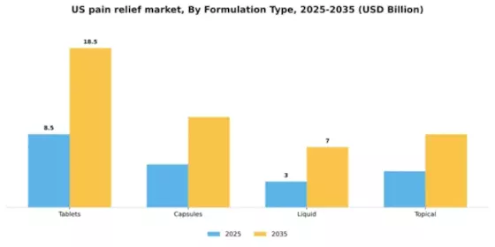 US Pain Relief Medication Market Segment Image 0