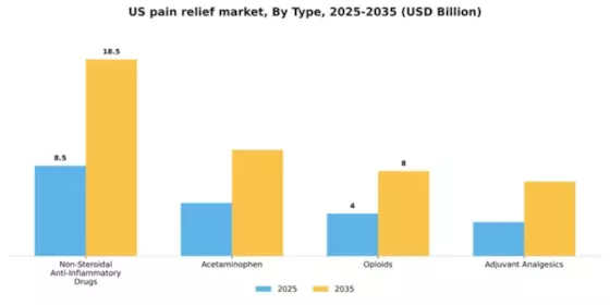 US Pain Relief Medication Market Segment Image 3