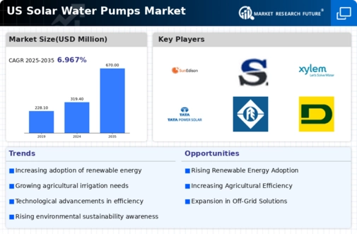 US Solar Water Pumps Market Infographic