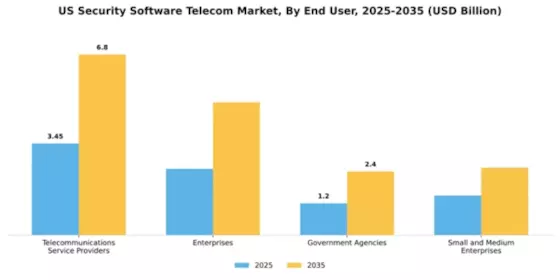 US Security Software Telecom Market Segment Image 3