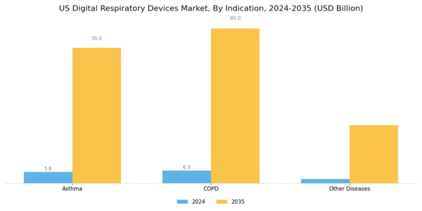 US Digital Respiratory Devices Market Segment Image 1