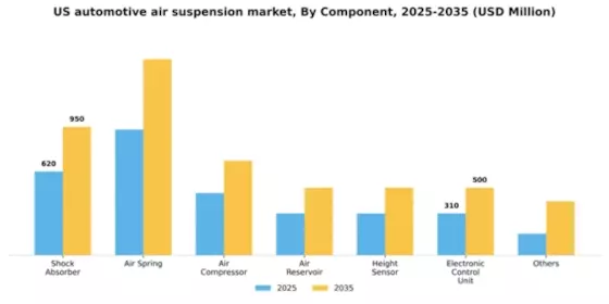 US Automotive Air Suspension System Market Segment Image 0