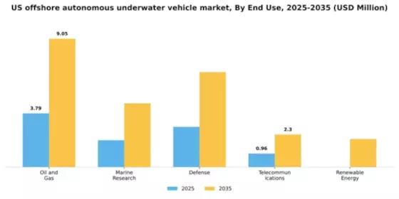 US Offshore Autonomous Underwater Vehicle Market Segment Image 1