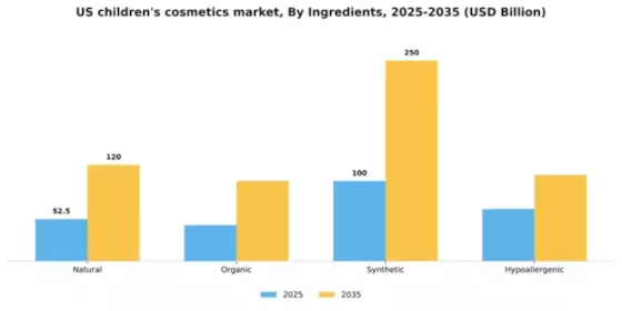 US Children’s Cosmetics Market Segment Image 3