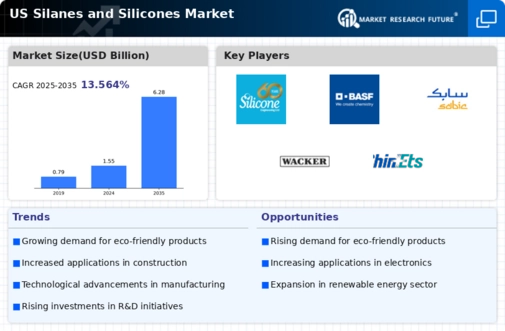 US Silanes and Silicones Market Infographic
