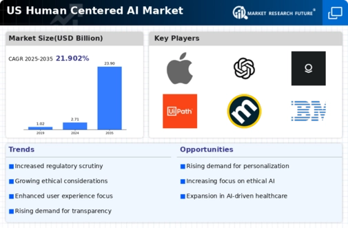 US Human Centered AI Market Infographic
