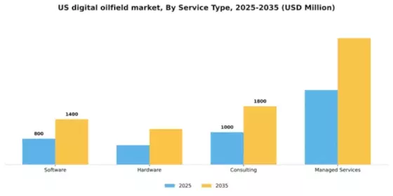 US Digital Oilfield Market Segment Image 2