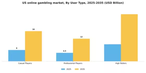 US Online Gambling Market Segment Image 3