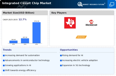 Integrated Circuit Chip Market Infographic