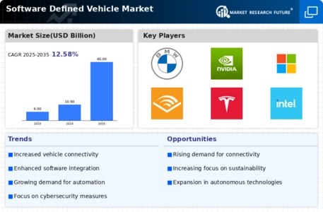 Software Defined Vehicle Market Infographic
