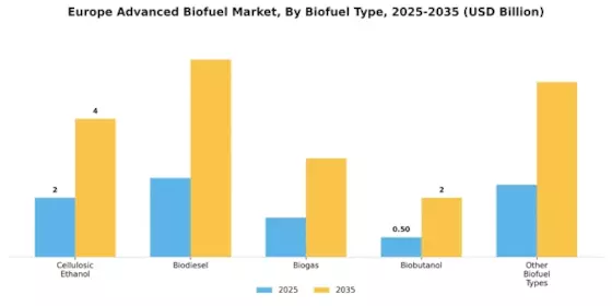 Europe Advanced Biofuel market Segment Image 1