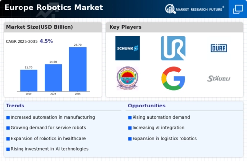 Europe Robotics Market Infographic