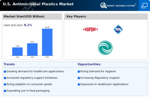 US Antimicrobial Plastics Market Infographic