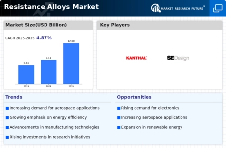 Resistance Alloys Market Infographic